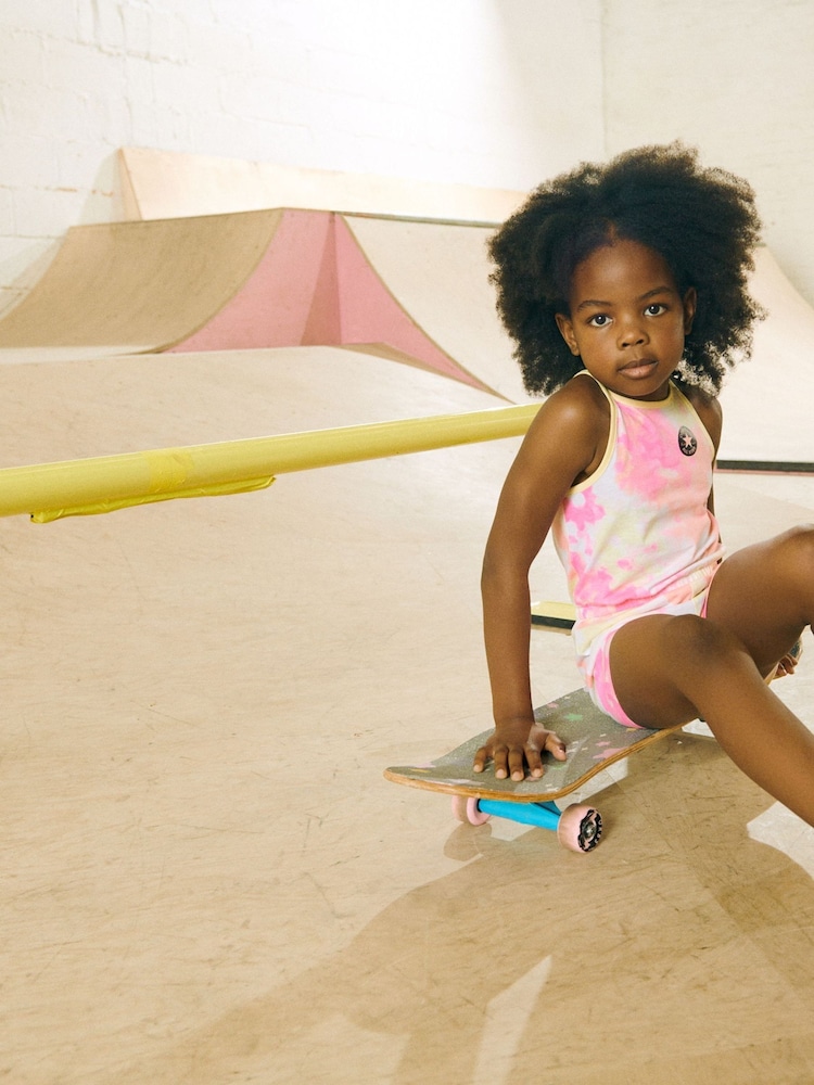 Converse Pink Chuck Taylor All Star High Infant Trainers - Image 4 of 6