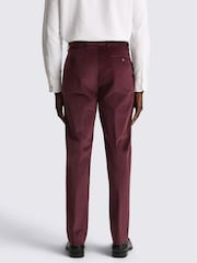 MOSS Pink Tailored Fit Corduroy Suit Trousers - Image 2 of 4