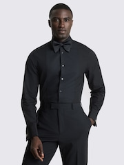 MOSS Black Tailored Fit Dress Shirt - Image 1 of 2