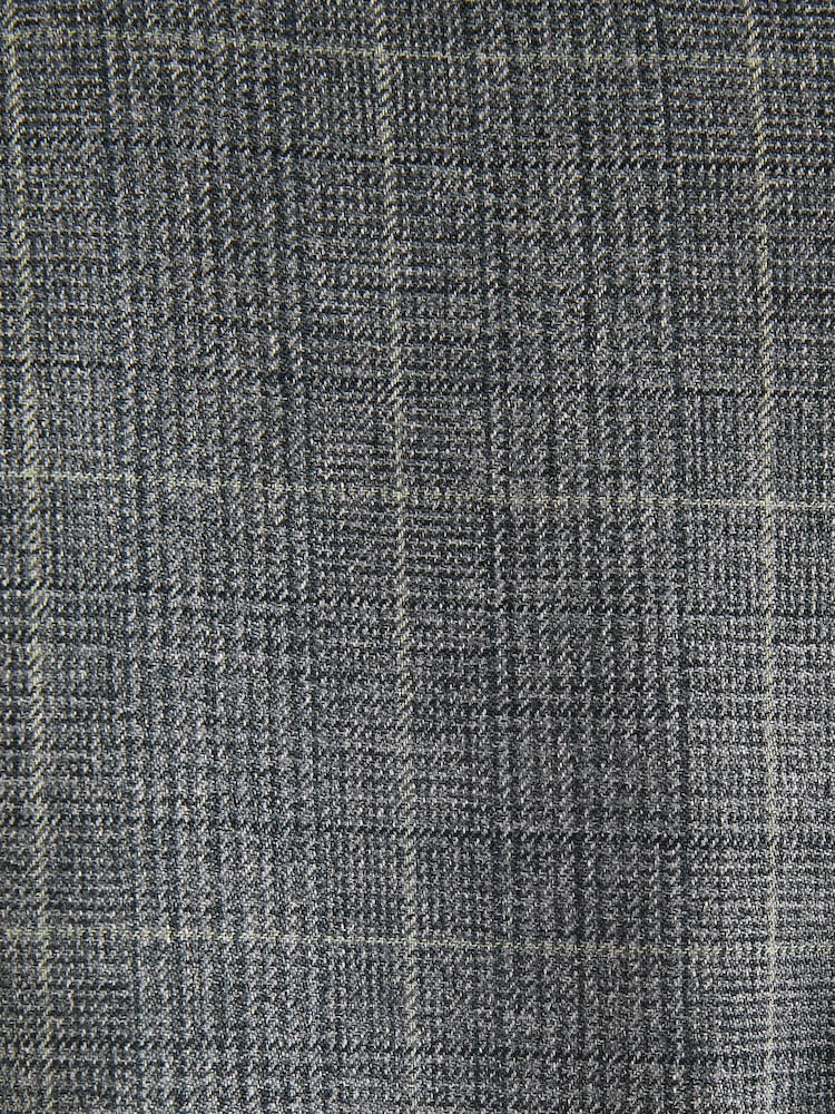 Gris - Pantalones de traje a medida con diseño de cuadros Príncipe de Gales - Imagen 9 de 9 Gris - Pantalones de traje a medida con diseño de cuadros Príncipe de Gales - Imagen 9 de 9