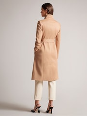 Ted Baker Brown Rosina Midi Length Wrap Trench Coat - Image 2 of 7