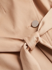 Ted Baker Brown Rosina Midi Length Wrap Trench Coat - Image 6 of 7