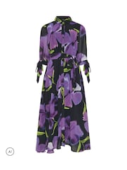 Star by Julien MacDonald Flower Printed Shirt Dress - صورة 5 من 6