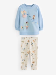 Blue Fairy Relaxed Fit Sweater And Leggings Set (3mths-7yrs) - Image 6 of 8