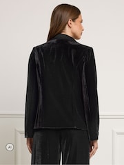Star by Julien MacDonald Black Velvet Blazer - Image 3 of 6