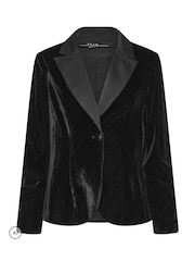 Star by Julien MacDonald Black Velvet Blazer - Image 5 of 6