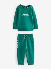 Baker by Ted Baker 100% Cotton Sweatshirt & Joggers Set - Image 2 of 6