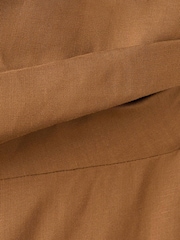 Mango Brown One Shoulder Jumpsuit - Image 7 of 7