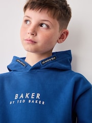 Baker by Ted Baker Overhead 100% Cotton Hoodie - Image 4 of 9