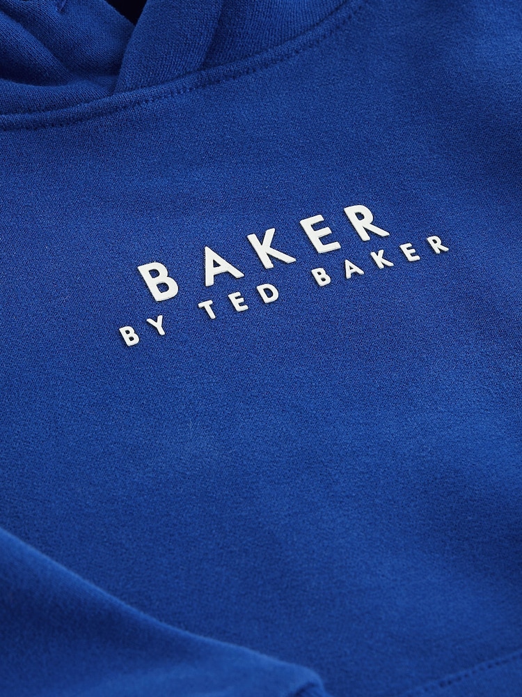 Baker by Ted Baker Overhead 100% Cotton Hoodie - Image 9 of 9 Baker by Ted Baker Overhead 100% Cotton Hoodie - Image 9 of 9
