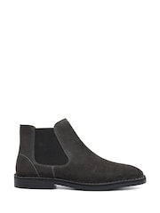 Dune London Grey Cashy Chelsea Boots - Image 1 of 5