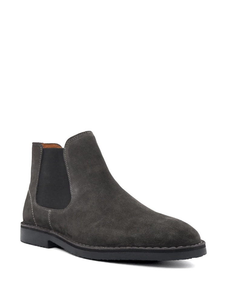 Dune London Grey Cashy Chelsea Boots - Image 2 of 5 Dune London Grey Cashy Chelsea Boots - Image 2 of 5