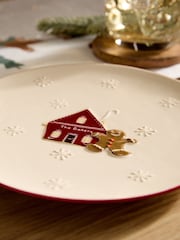 Set of 2 Natural Gingerbread Side Plates - Image 2 of 4