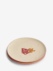 Set of 2 Natural Gingerbread Side Plates - Image 3 of 4