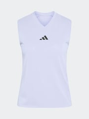 adidas Lilac Purple Climacool Tennis Match Pro Tank - Image 6 of 6