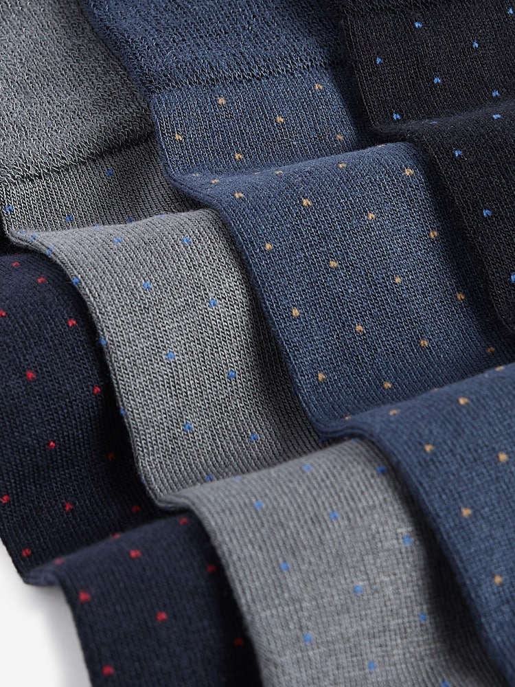 Small Spot Bamboo Signature Socks - Image 2 of 2