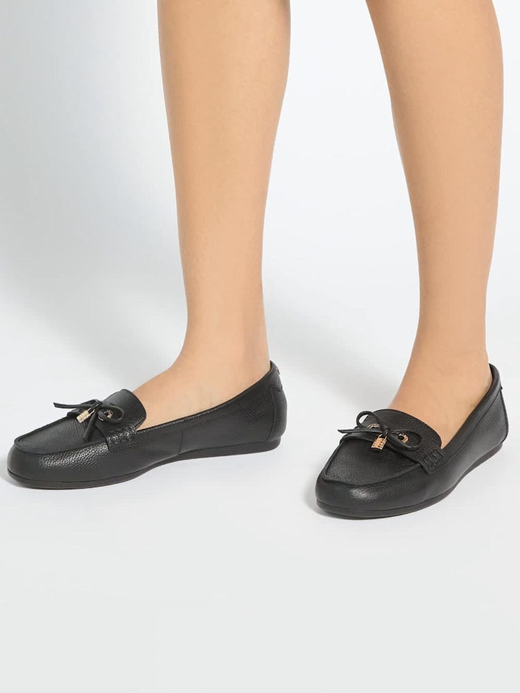 Dune London Black Girella Loafers - Image 1 of 6 Dune London Black Girella Loafers - Image 1 of 6