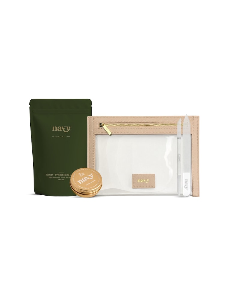 Navy Winter Hand Care Kit (Worth Over £51) - Image 1 of 2 Navy Winter Hand Care Kit (Worth Over £51) - Image 1 of 2