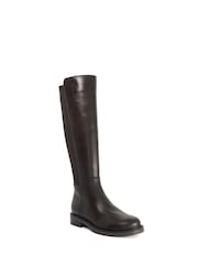 Dune London Brown Tallos Knee High Boots - Image 2 of 5