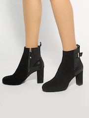 Dune London Black Olens Ankle Boots - Image 1 of 6