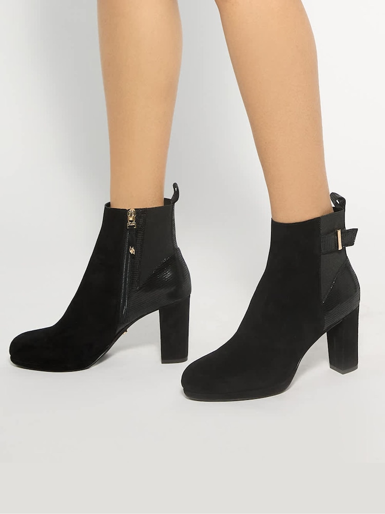 Dune London Black Olens Ankle Boots - Image 1 of 6