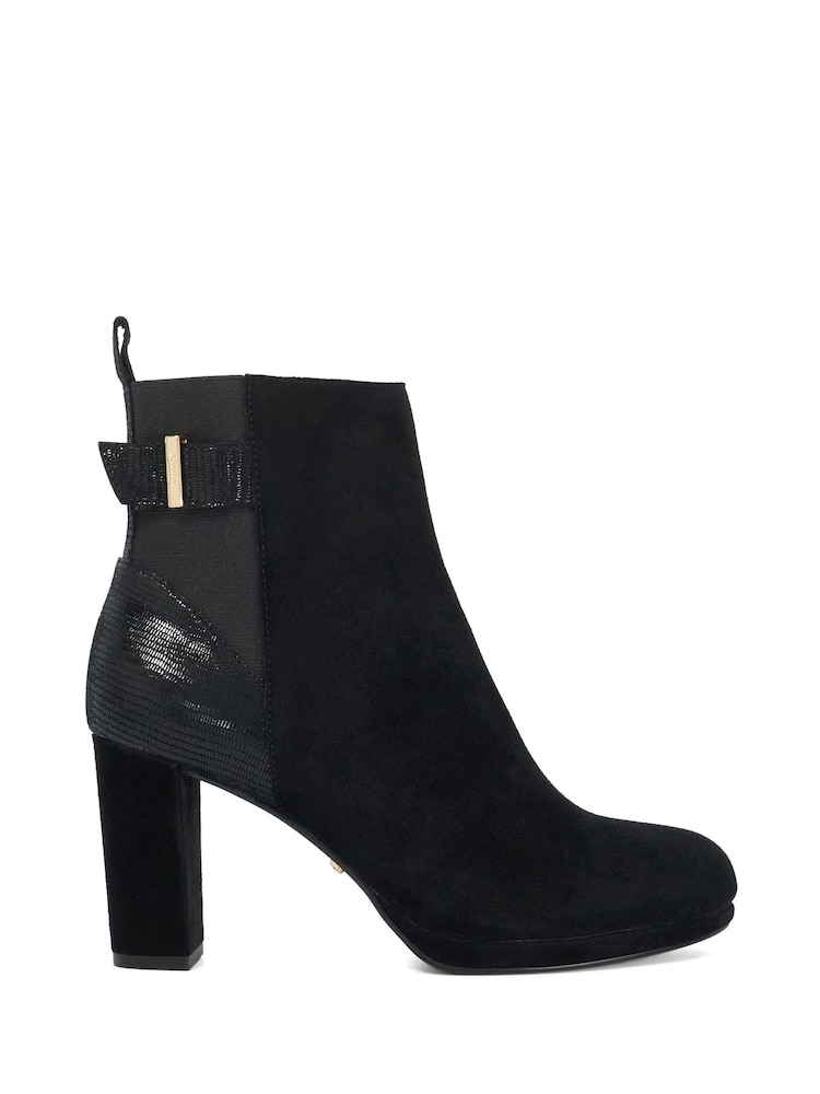 Dune London Black Olens Ankle Boots - Image 2 of 6