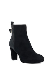 Dune London Black Olens Ankle Boots - Image 3 of 6