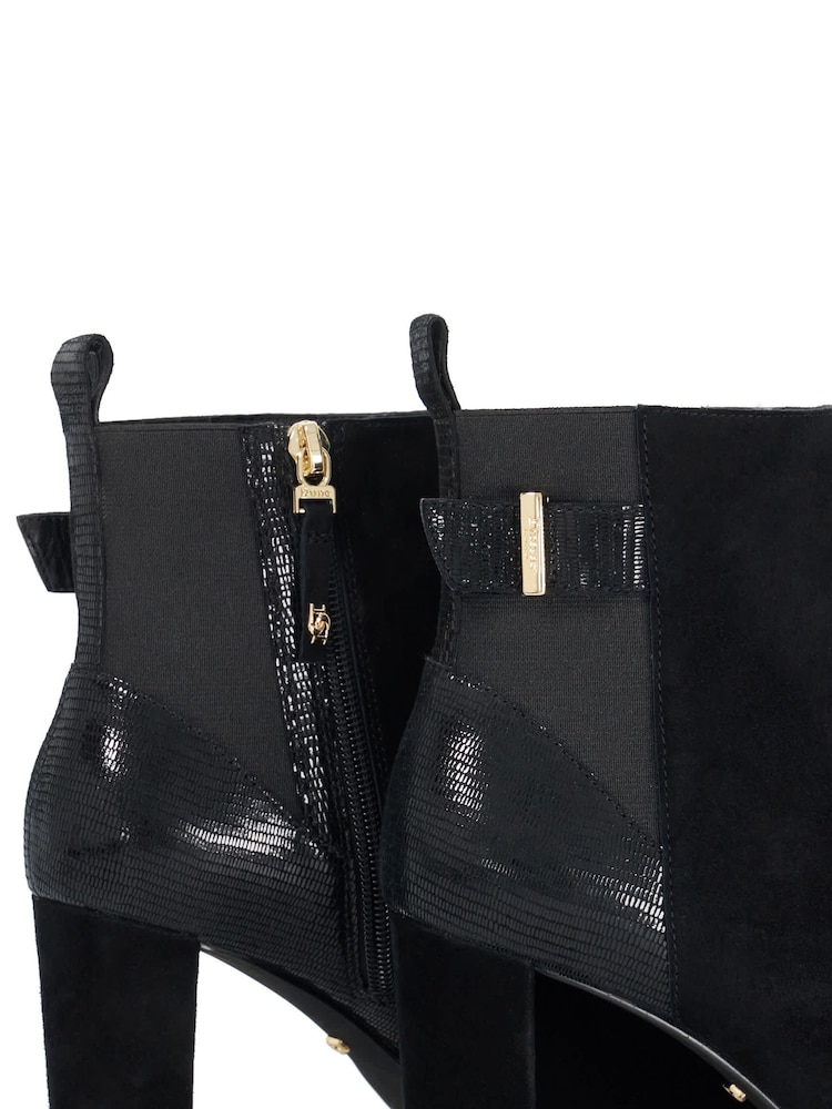 Dune London Black Olens Ankle Boots - Image 6 of 6