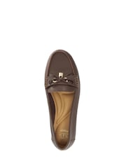 Dune London Brown Girella Loafers - Image 3 of 5