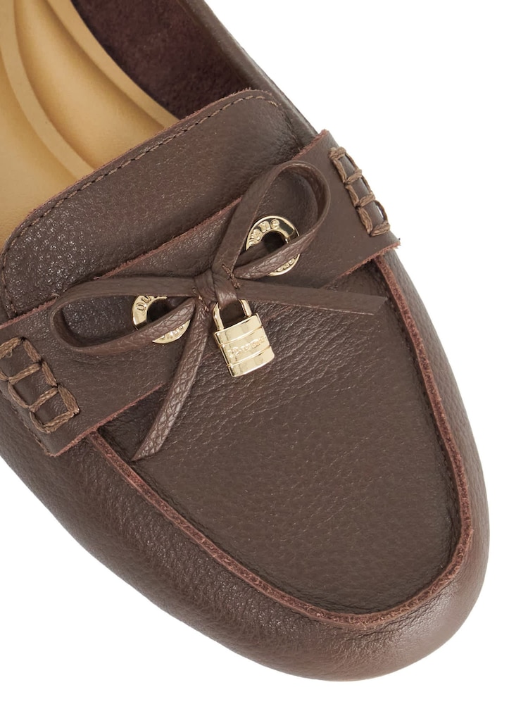 Dune London Brown Girella Loafers - Image 5 of 5 Dune London Brown Girella Loafers - Image 5 of 5