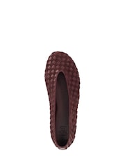 Ljubičasto - Dune London Homely Ballet Pumps - Slika 4 od 5