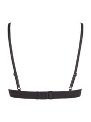 Tommy Hilfiger Logo Lace Velour Black Bralette - Image 5 of 6