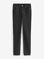 Washed Black Cosy Brushed Slim Jeans - Image 6 of 9