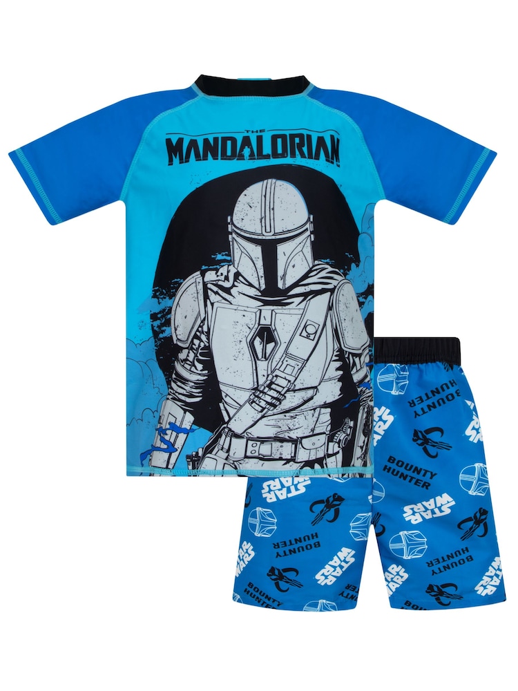 Character Blue The Mandalorian Swim Set - Image 1 of 5