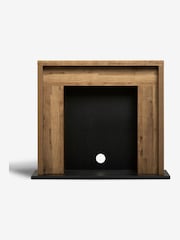 Dark Bronx Oak Effect Fire Surround - Image 1 of 4