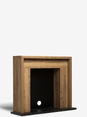 Dark Bronx Oak Effect Fire Surround - Image 2 of 4