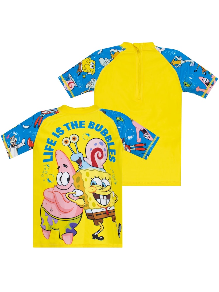 Character Yellow Spongebob Swim Set - Image 2 of 10