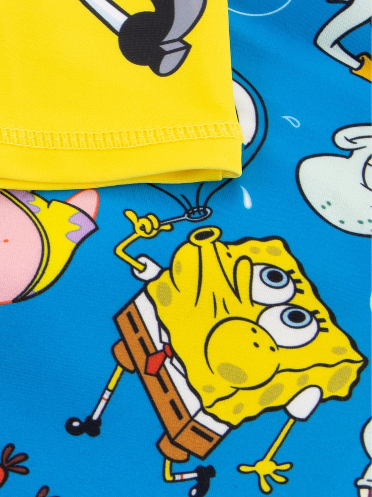 Buy Character Yellow Spongebob Swim Set from the Next UK online shop
