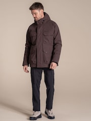 Marrón - Chaqueta impermeable aislante Craghoppers x National Trust Hamps - Imagen 3 de 6