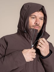 Marrón - Chaqueta impermeable aislante Craghoppers x National Trust Hamps - Imagen 4 de 6