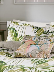 Sanderson Green Botanical 200 Thread Count Cotton Sateen Palm House Duvet Cover - Image 1 of 1