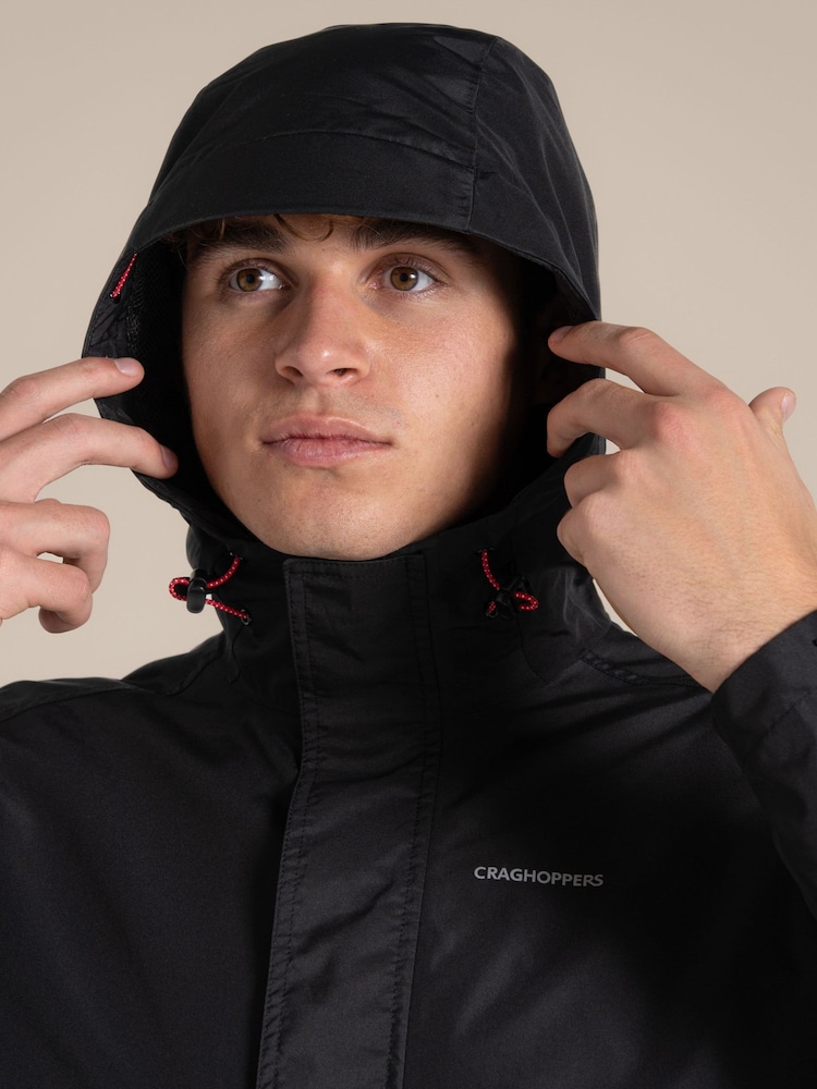 Craghoppers Black Ossus Jacket - Image 2 of 2 Craghoppers Black Ossus Jacket - Image 2 of 2