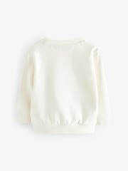 White/Blue Boat Printed Sweatshirt (3mths-7yrs) - Image 2 of 3