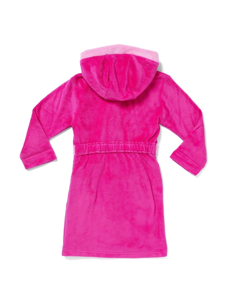 Character Pink Barbie Pyjamas and Dressing Gown Set - Image 4 of 10
