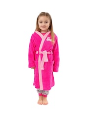 Character Pink Barbie Pyjamas and Dressing Gown Set - Image 7 of 10