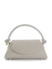 Dune London Gold Brynley Diamanté Tubular Hand Bag - Image 3 of 6