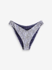 Blue Savannah Miller x Next High Leg Bikini Bottoms - Image 3 of 3