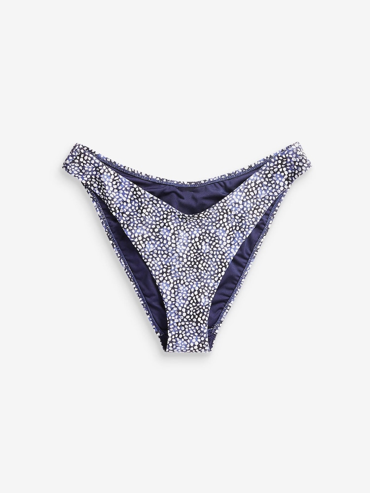 Blue Savannah Miller x Next High Leg Bikini Bottoms - Image 3 of 3