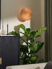 MADE.COM Pink Adrianne Glass Wall Light - Image 1 of 3