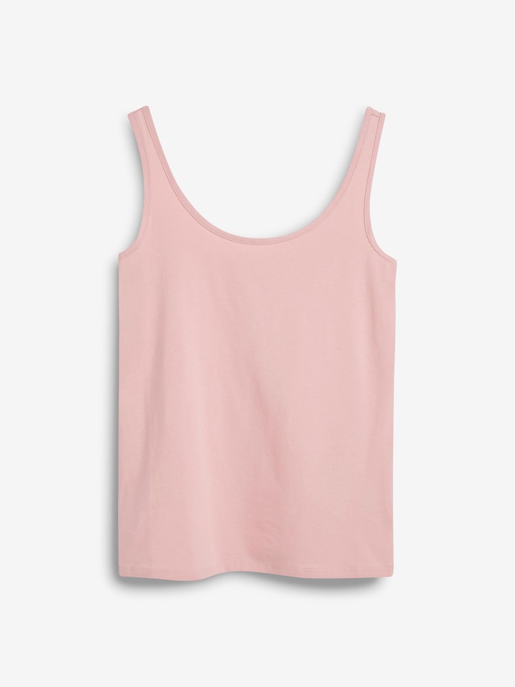 Pink Light Thick Strap Vest - Image 5 of 5